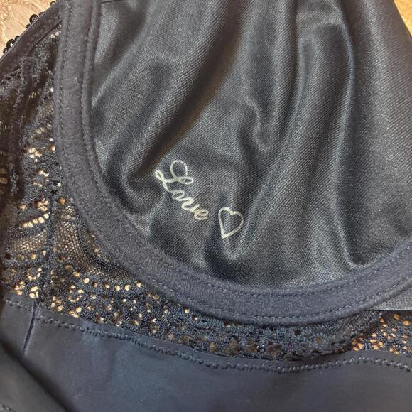 Triumph whimsigoth vamp babydoll bustier lace top coquette romantic club party - Picture 6 of 8